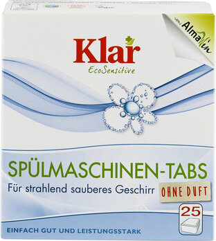 KLAR Spülmaschinen-Tabs 25 Stück