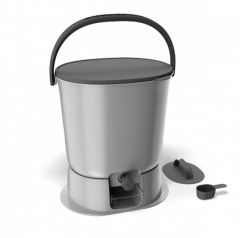 Bokashi Haushaltseimer Organko Essential grey