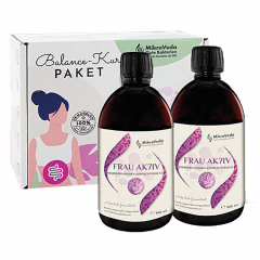 MikroVeda FRAU AKTIV-KUR (Set: 2 x 0,5 Liter) MikroVeda FRAU AKTIV-KUR (Set: 2 x 0,5 Liter)